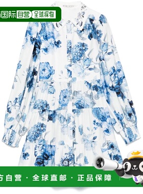 1h可退 潮奢 ALICE&OLIVIA 爱丽丝+ 奥利维亚 女士 Clear 蓝色连