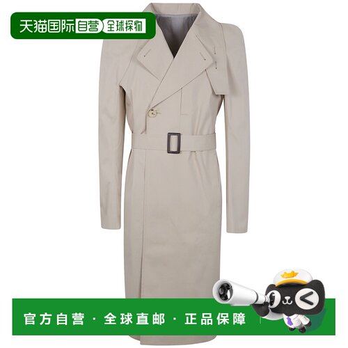 RICK OWENS 男士大衣 RR01F2905TE138 SS2026 米白色