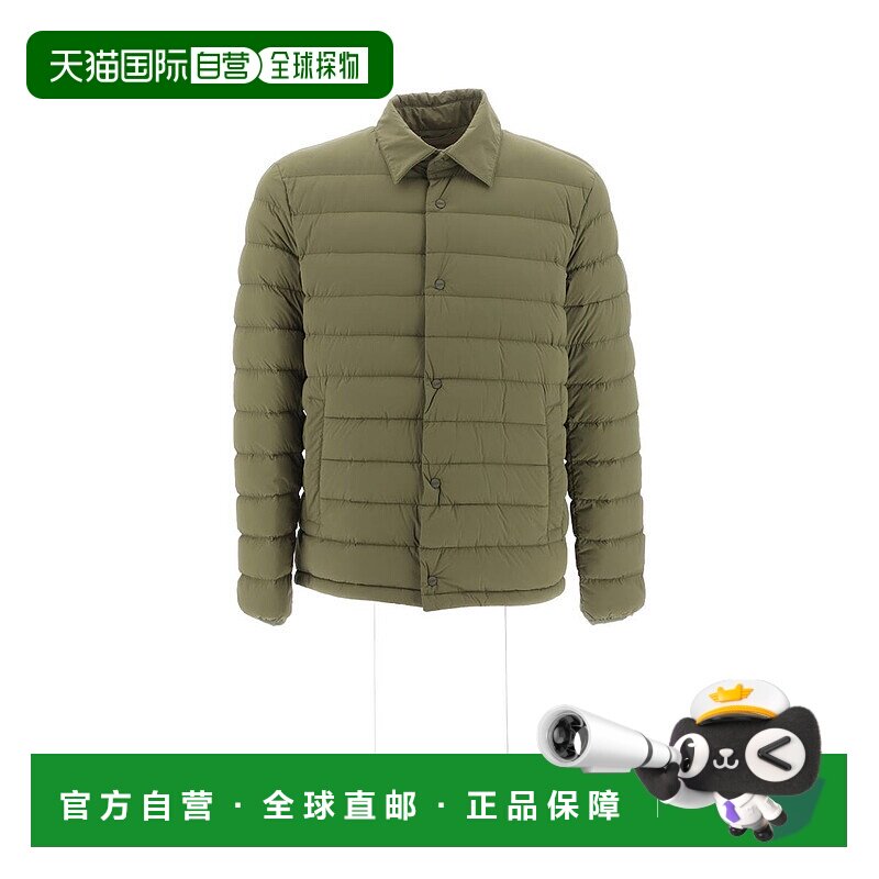 HERNO 男士夹克 PI00089UR12431S7730 AW2023绿色羽绒服