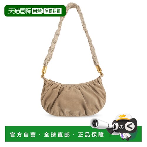 香港直邮BALMAIN 女士斜挎包 GN0BT049LSAE8FI SS【付后1h可退】