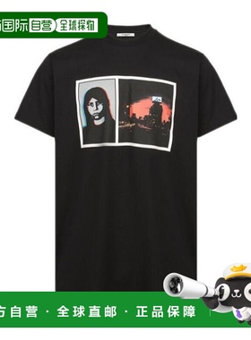 GIVENCHY 男士T恤 17W7189651001 AW2024 黑色男装