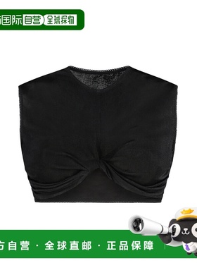 ANNA OCTOBER 女士T恤 SS2422BLACK SS2024 黑色 Anna October Te