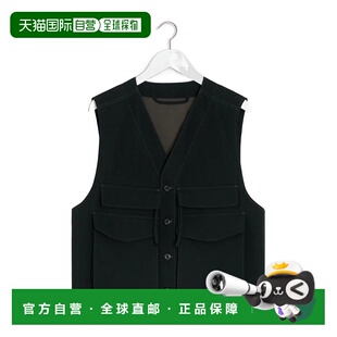 AW2025 LEMAIRE OW1162LF1457BK999 马甲 黑色 男士