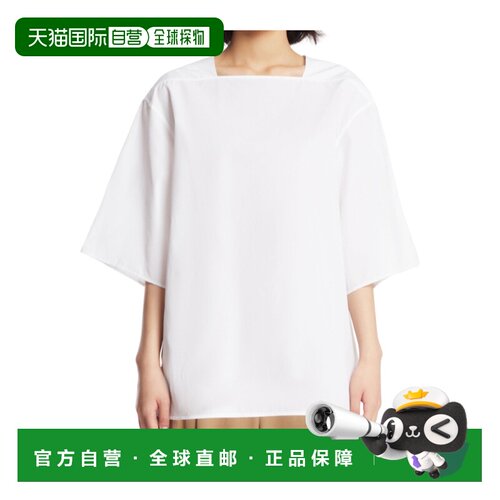 1h可退 THE ROW 女士T恤 10817W4280WHT SS2026 白色 白色上衣