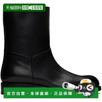 The Row 男士 黑色 Nobilis 男靴踝靴 F2065L58BLKBLACK