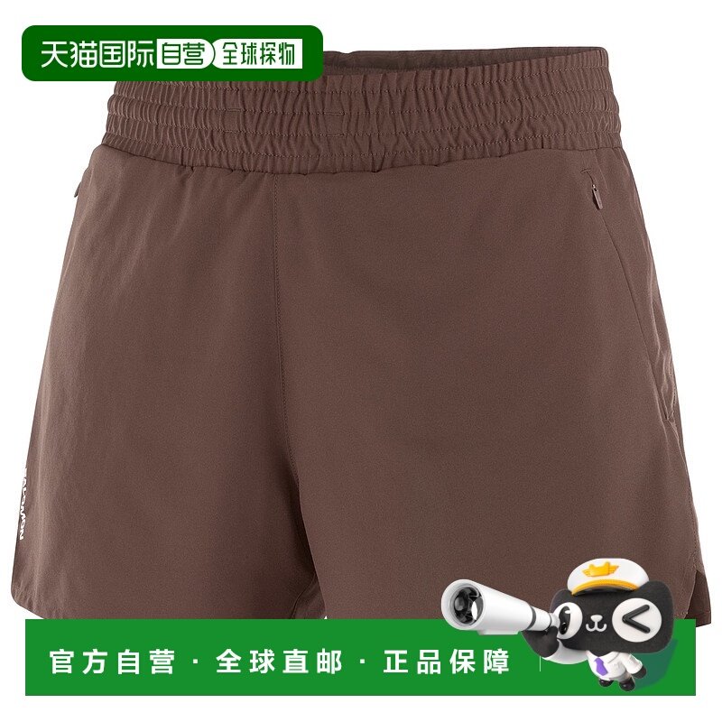 SALOMON 女士短裤 1123589COFFEEBEAN