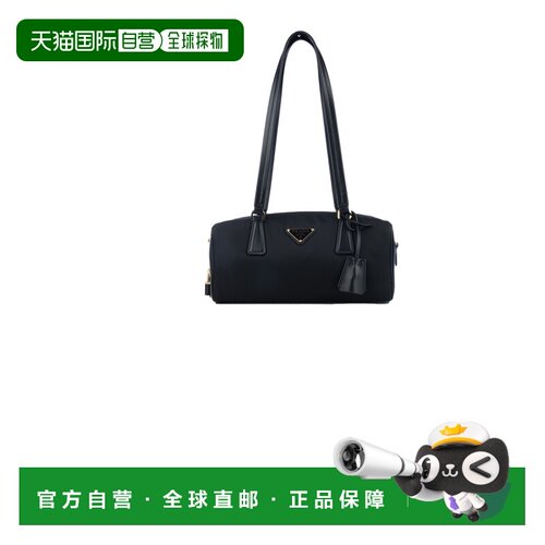 PRADA 女士斜挎包 1BB127VODO2C8QF0002 SS2025 手提包单肩包黑色