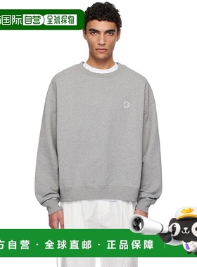 1h可退 潮奢 1017 ALYX 9SM 男士 灰色 Boxy Crewneck 套头衫 AAM