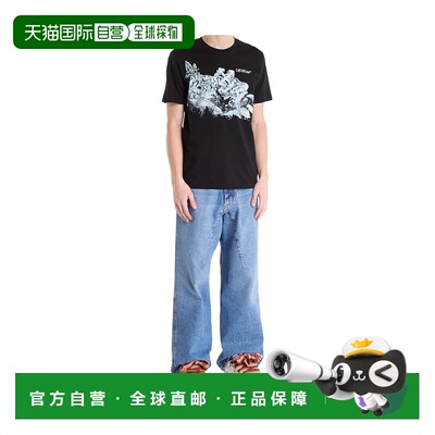 OFF-WHITE 女士T恤 OMAA027S26JER0060001 SS2026