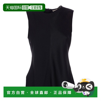 Ami Paris 女士背心吊带 FTP066AC0014001 SS2025 黑色