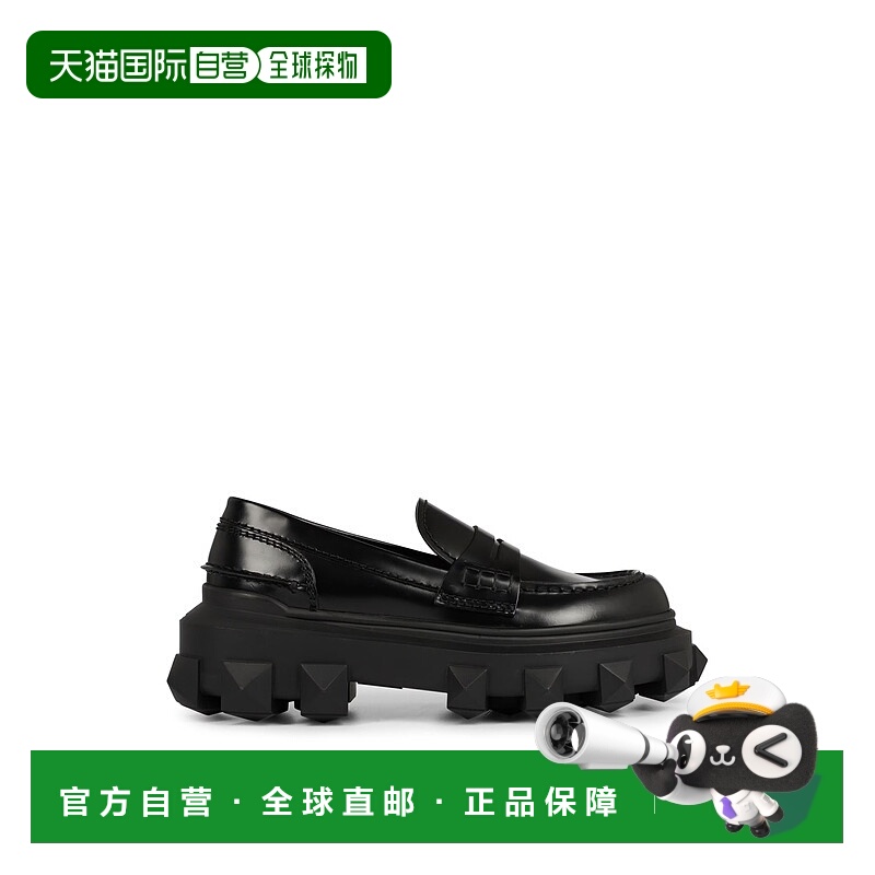 1h可退 VALENTINO GARAVANI 女士芭蕾乐福鞋 XY2S0F26NRG0NOBLACK