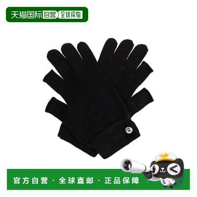 RICK OWENS 男士手套 RU02F4492WS09 AW2026 黑色 Cashmere glove
