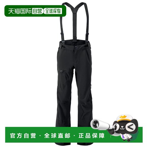 SCOTT 男士户外冲锋裤 0073444BLACK CO 黑色休闲裤