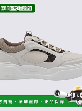 FENDI 男士运动鞋 7E1728AU20F1RSR CO 白色 FENDI FORCE LEATHER