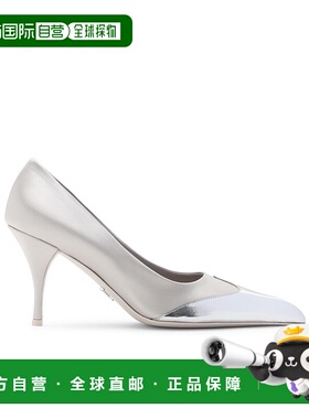 PRADA 女士高跟鞋 1I968N049FA085F0D32 CO 白色单鞋