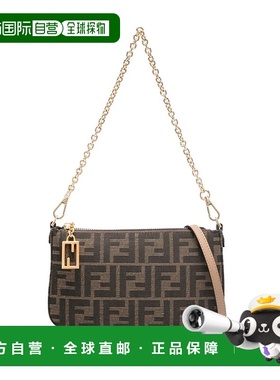 FENDI 女士单肩包 8BS073AD23F1GE3 AW2025 绿色