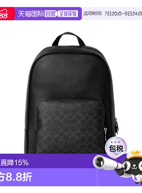 COACH 专柜款男士WADE老花双肩包背包CCB92OY2