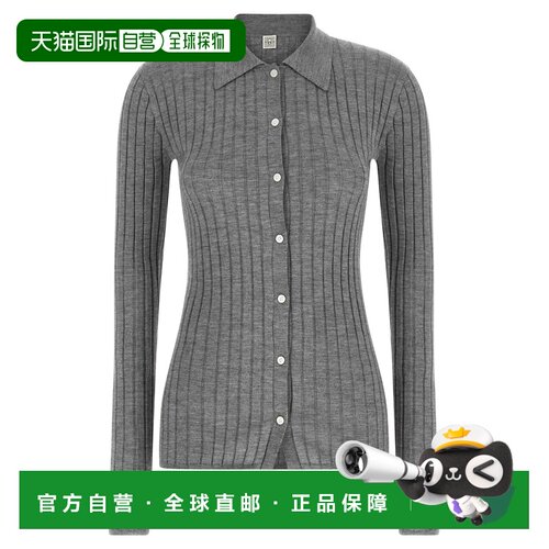 TOTEME 女士衬衫 263WRT0836YA0293074 AW2026 灰色