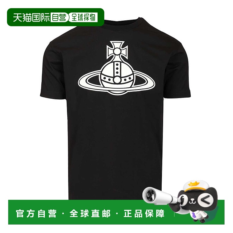 1h可退 VIVIENNE WESTWOOD 男士T恤 3G010049J001MN401短袖