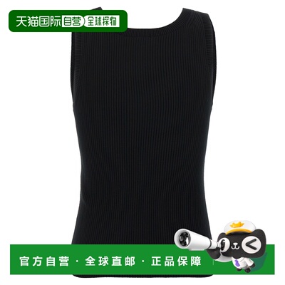 KENZO 女士背心吊带 FF62TO6133LG99J AW2025 黑色 TANK TOP WITH
