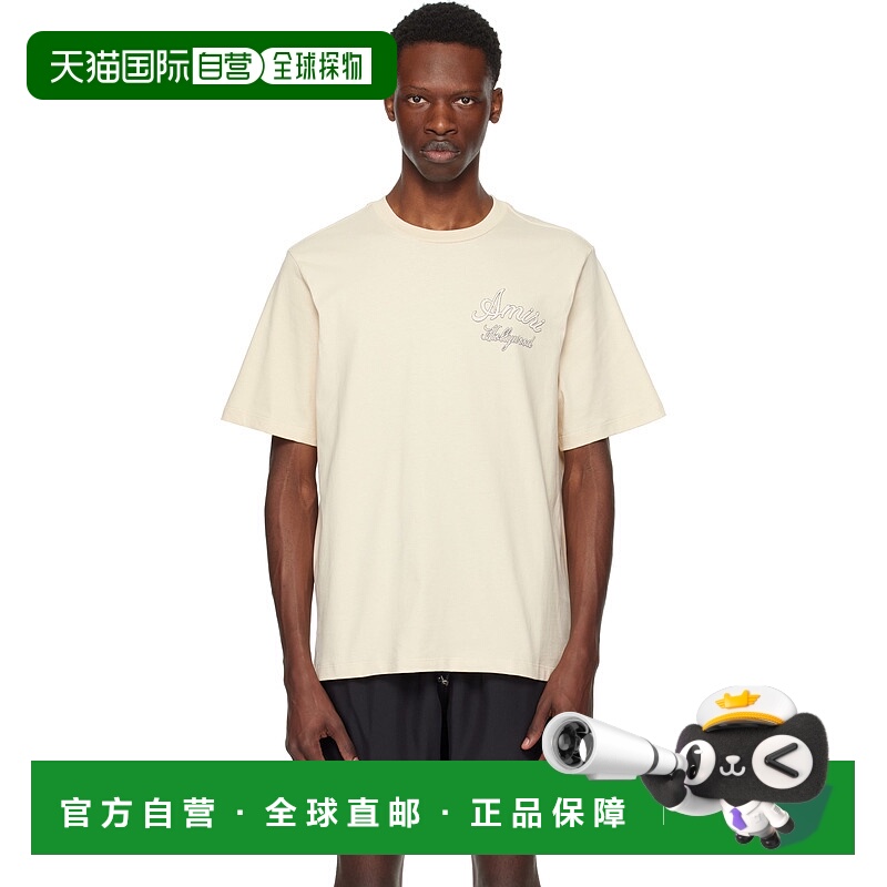 潮奢 Tom Ford 汤姆 福特 男士 白色 Amiri Hollywood T 恤