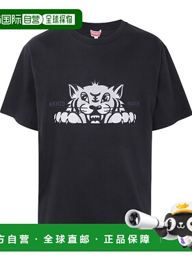 KENZO 男士T恤 FF55TS5264SI09799J AW2025 黑色 