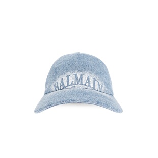 1h可退 香港直邮BALMAIN 男士帽子 GH1XA562DG116FC SS2026 蓝色