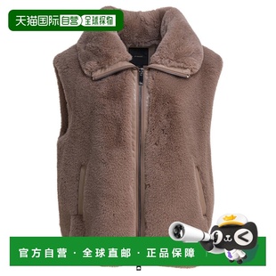 AW2025 105107A2WND01 棕色 Deyn PINKO Gilet`西装 女士西服
