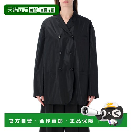 PRADA 女士夹克 26PP502Q19O2F0002 SS2026 黑色 Prada double-br