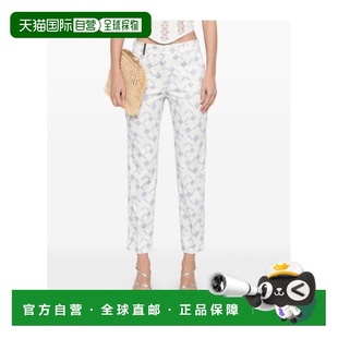 女士休闲裤 腰带环休闲裤 P0471808000985 白色 SS2025 PESERICO