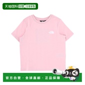SS2025 THE 粉红色 男童T恤 NF0A89H50UI1 NORTH FACE