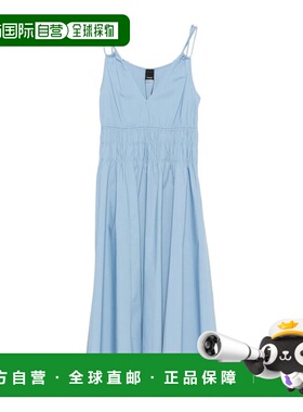 PINKO 女士连衣裙 106524A35QE35 CO 浅蓝色 Amie Dress