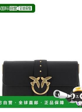 PINKO 女士斜挎包 104524A2OXZ99Q AW2025 黑色 'Love One Classi