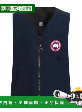 潮奢 Canada Goose 加拿大鹅 男士 背心 blue蓝色 舒适时尚