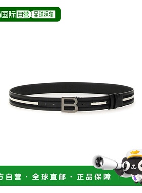 1h可退 潮奢 Bally 巴利 男士 標誌牌扣腰帶 MBB04GSI061腰带皮带