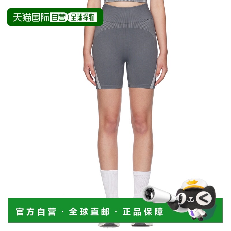 1h可退 潮奢 On 女士 灰色 Studio Knit 短裤 1WF10360962