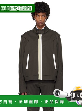 1h可退 潮奢 kiko kostadinov 男士 棕色 Solix 夹克 KKSS25J0545