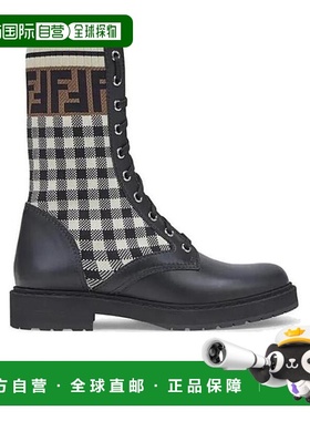 FENDI 女士高跟鞋 8T6780AD7AF1BPG SS2021 黑色 STIVALI厚底鞋