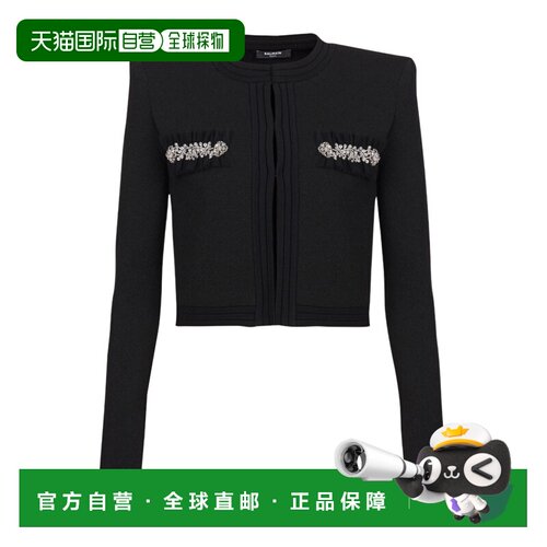 1h可退 balmain 女士 上装T恤长袖开衫