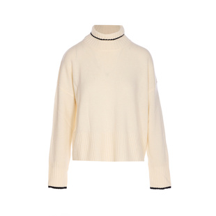 AW2025 105446A2Q9Z13 女士针织衫 and Falkland Wool 白色 PINKO