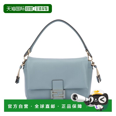 FENDI 女士单肩包 8BR833AQ0DF1UJC SS2026 灰色 Mamma Baguette