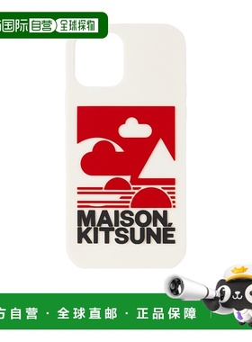 1h可退 MAISON KITSUNÉ 男士手机壳 IU06826AP0002WHITE SS2022