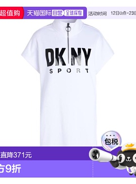 潮奢 Dkny 唐可娜儿 女士 短款连衣裙 white白色 舒适时尚