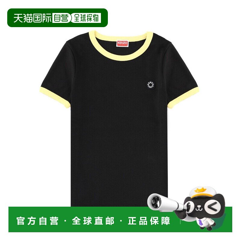 KENZO 女士T恤 FG52TS2174SJ99J SS2026 黑色 Boke Flower 20 T-S图片