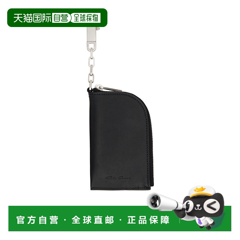 RICK OWENS 男士卡包 RA02E0718LGE09 AW2025 黑色