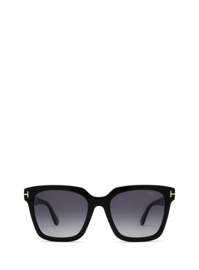 香港直邮TOM FORD 女士太阳镜 FT095201D SS2026 黑色 SELBY