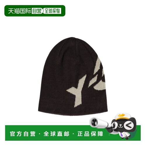 Y-3 男士帽子 KS8154 AW2026 花色 图形标志针织帽