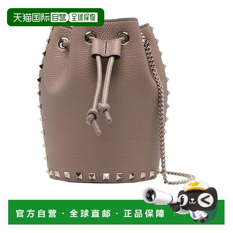 1h可退 VALENTINO 女士斜挎包 WP0AI4VSHP45 SS2025 棕色 链条单
