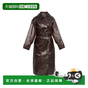 AW2025 CO1125LF1433BR522 深棕色 女士大衣 LEMAIRE