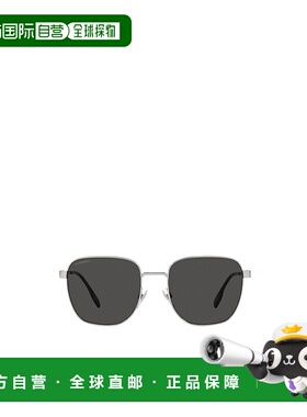BURBERRY 男士太阳镜 BE3142100587H SS2024 黑色 logo标识太阳镜